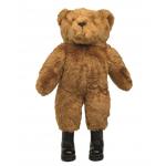 Plyšový medvedík Teddy veľký vrátane topánok - hnedý