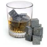 Ledové kameny do nápojů 8 ks - šedé