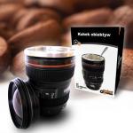 Hrnek objektiv Lens cup - černý