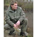 Lovecká parka Hunting s vyjímatelnou fleece vložkou - olivová