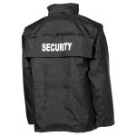 Nepremokavá bunda MFH Security - čierna