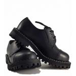Topánky Steel 3-dierkové - čierne
