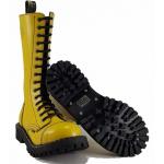 Topánky Steel 15-dierkové - žlté