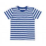 Pruhované námornicke tričko Mantis Lines - modré-biele
