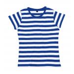 Pruhované tričko Mantis Lines Ladies - modré-biele