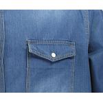 Košeľa s dlhým rukávom Lavecchia Jeans - modrá