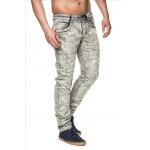 Kalhoty džínové Jeansnet 6001 - šedé