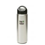 Láhev Klean Kanteen Flasche Wide 0,8 l - stříbrná