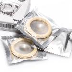 Kancelářská guma Kondom - béžová