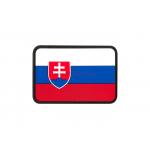 Gumová nášivka Jackets to Go vlajka Slovensko - farebná