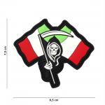 Gumová nášivka 101 Inc vlajka Italian Reaper - farebná
