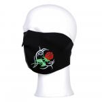 Maska Fostex Half Roses - čierna