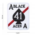 Nášivka textilná 101 Inc Black Aces 41 - farebná