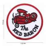 Nášivka textilná 101 Inc Red Baron - farebná