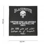 Nášivka textilná 101 Inc Black Water 100 mtr. - čierna-biela