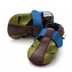 Kožené sandálky Liliputi Soft Sandals Earth - farebné