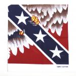 Šátek bandana Fosco USA Rebel Eagle - barevný