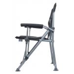 Židle kempingová skládací Cattara Meredit XL 95 cm - šedá