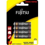 Baterie zinková AAA Fujitsu, blistr 4 ks