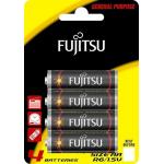 Baterie zinková AA Fujitsu, blistr 4 ks