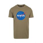 Tričko Mister Tee NASA - olivové