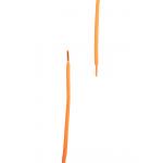 Tkaničky do bot Tubelaces Rope Pad 130 cm - oranžové svítící