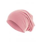 Čepice zimní MSTRDS Pastel Jersey Beanie - růžová