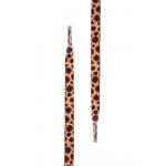 Tkaničky do bot Tubelaces Special Flat Cheetah - oranžové-černé
