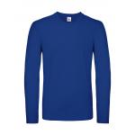 Tričko s dlhým rukávom B&C LSL - modré