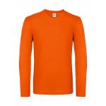 Tričko s dlhým rukávom B&C LSL - oranžové