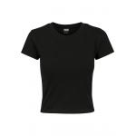 Tričko dámske Urban Classics Ladies Stretch Jersey - čierne