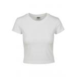 Tričko dámske Urban Classics Ladies Stretch Jersey - biele