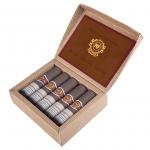 Pánske luxusné vreckovky Etex Cigara 5 ks - hnedé