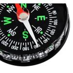 Mini kompas ISO 4 cm - čierny