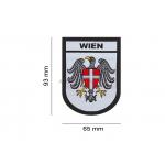 Nášivka Claw Gear znak Vídeň - barevná
