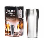 Půllitr Iron Chiller Slim - stříbrný