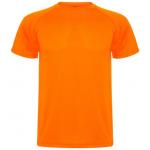 Športové tričko Roly Montecarlo - oranžové svietiace