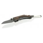 Nůž zavírací Cattara Rib s pojistkou 14 - hnědý