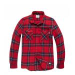 Košile Vintage Industries Sem Flannel - červená