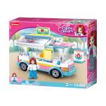 Stavebnica Sluban Girls Dream Ambulancia M38-B0797