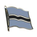 Odznak (pins) 20mm vlajka Botswana - farebný