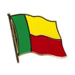 Odznak (pins) 20mm vlajka Benin - farebný