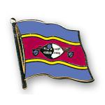 Odznak (pins) 20mm vlajka Svazijsko - farebný
