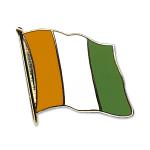 Odznak (pins) 20mm vlajka Pobrežie Slonoviny - farebný