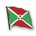 Odznak (pins) 20mm vlajka Burundi - farebný