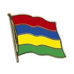 Odznak (pins) 20mm vlajka Mauricius - barevný