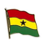 Odznak (pins) 20mm vlajka Ghana - farebný