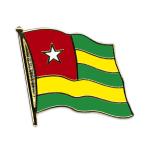 Odznak (pins) 20mm vlajka Togo - farebný