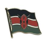 Odznak (pins) 20mm vlajka Keňa - farebný