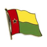 Odznak (pins) 20mm vlajka Guinea-Bissau - barevný